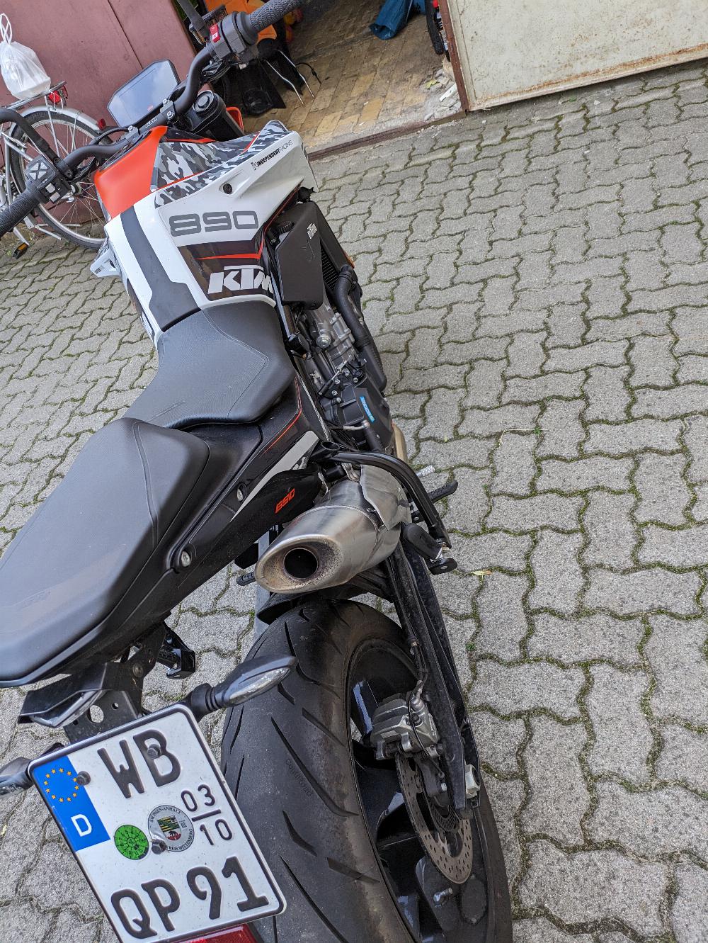 Motorrad verkaufen KTM 890er Duke Ankauf